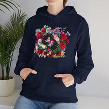 Load image into Gallery viewer, New! Flower Covered Cross - Unisex Heavy Blend™ Hooded Sweatshirt
