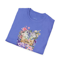 Load image into Gallery viewer, NEW! Letter of Flowers - Unisex Softstyle T-Shirt
