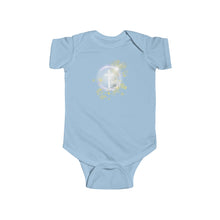 Load image into Gallery viewer, White Dove Cross - Infant Fine Jersey Bodysuit
