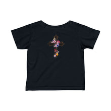 Load image into Gallery viewer, Flower Covered Cross - Baby Jersey Tee
