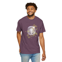 Load image into Gallery viewer, NEW! White Dove Cross - Unisex Garment-Dyed T-shirt

