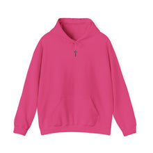 Load image into Gallery viewer, Back Design of Revelation Cross - Unisex Heavy Blend™ Hooded Sweatshirt
