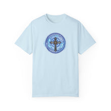 Load image into Gallery viewer, NEW! Lightning &amp; Clouds Cross - Unisex Garment-Dyed T-shirt
