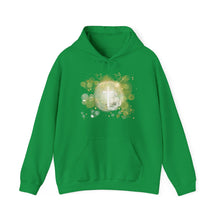 Load image into Gallery viewer, New! White Dove Cross - Unisex Heavy Blend™ Hooded Sweatshirt
