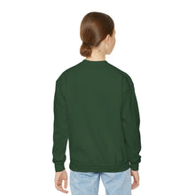 Load image into Gallery viewer, NEW! Golden &amp; Black Cross - Youth Crewneck Sweatshirt
