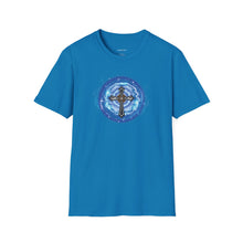 Load image into Gallery viewer, NEW! Lightning &amp; Clouds Cross  - Unisex Softstyle T-Shirt
