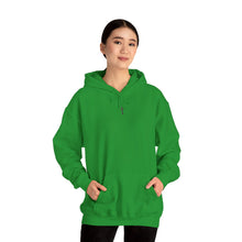 Load image into Gallery viewer, Back Design of White Dove Cross - Unisex Heavy Blend™ Hooded Sweatshirt
