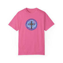 Load image into Gallery viewer, NEW! Lightning &amp; Clouds Cross - Unisex Garment-Dyed T-shirt
