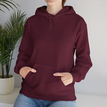 Load image into Gallery viewer, Back Design of Golden &amp; Black Cross &quot;Jesus is King&quot; - Unisex Heavy Blend™ Hooded Sweatshirt
