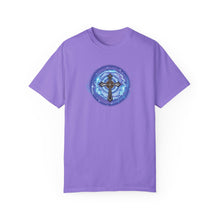 Load image into Gallery viewer, NEW! Lightning &amp; Clouds Cross - Unisex Garment-Dyed T-shirt
