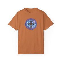 Load image into Gallery viewer, NEW! Lightning &amp; Clouds Cross - Unisex Garment-Dyed T-shirt
