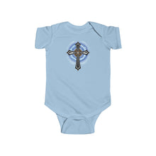 Load image into Gallery viewer, Lightning &amp; Clouds Cross - Infant Fine Jersey Bodysuit
