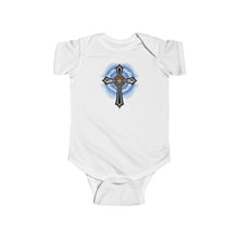 Load image into Gallery viewer, Lightning &amp; Clouds Cross - Infant Fine Jersey Bodysuit
