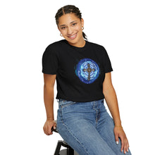 Load image into Gallery viewer, NEW! Lightning &amp; Clouds Cross - Unisex Garment-Dyed T-shirt
