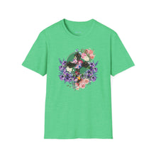 Load image into Gallery viewer, NEW! Flower Covered Cross - Unisex Softstyle T-Shirt
