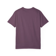 Load image into Gallery viewer, Golden &amp; Black &quot;Jesus is King&quot; Cross - Unisex Garment-Dyed T-shirt
