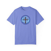 Load image into Gallery viewer, NEW! Lightning &amp; Clouds Cross - Unisex Garment-Dyed T-shirt
