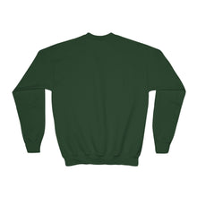 Load image into Gallery viewer, NEW! Golden &amp; Black Cross - Youth Crewneck Sweatshirt
