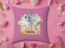 Load image into Gallery viewer, A Letter of Flowers - Pillow
