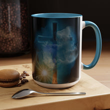 Load image into Gallery viewer, Revelation Cross - Accent Coffee Mug (11, 15oz)
