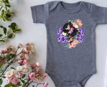 Load image into Gallery viewer, NEW! Flower Covered Cross - Infant Fine Jersey Bodysuit
