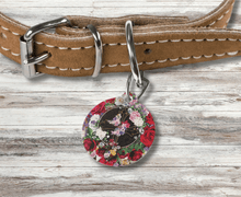 Load image into Gallery viewer, NEW! Flower Covered Cross - Pet Tag
