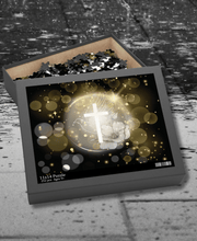 Load image into Gallery viewer, White Dove Cross - Puzzle (120, 252, 500-Piece)
