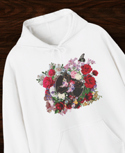 Load image into Gallery viewer, New! Flower Covered Cross - Unisex Heavy Blend™ Hooded Sweatshirt
