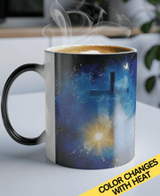Load image into Gallery viewer, New! Revelation Cross - Color Morphing Mug, 11oz
