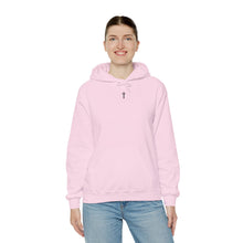 Load image into Gallery viewer, Back Design of NEW! Flower Covered Cross - Unisex Heavy Blend™ Hooded Sweatshirt
