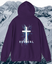 Load image into Gallery viewer, REVIVAL Cross - Unisex Heavy Blend™ Hooded Sweatshirt
